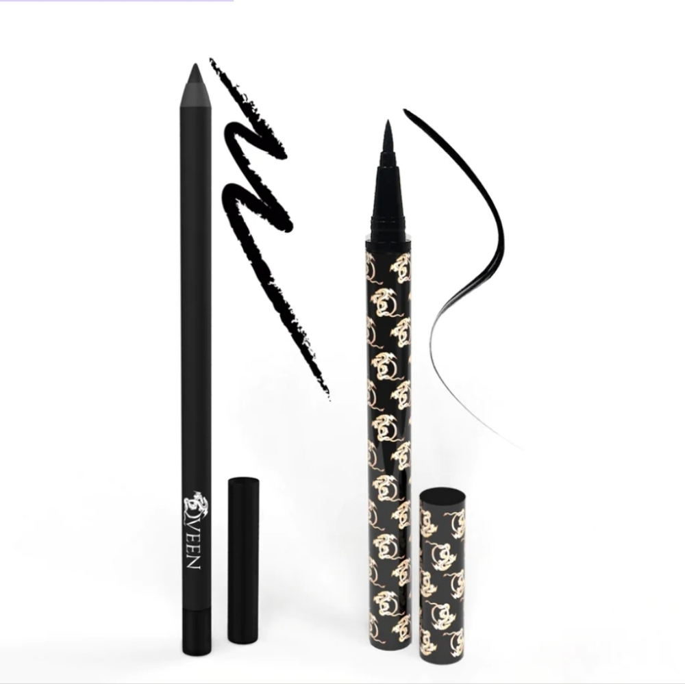 Qveen Dragon Duo Liquid and Pencil Eyeliner